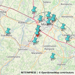 Mappa Via Bassa Paolucci 44 41043 Casinalbo, 41043 Formigine MO, Italia (8.26143)