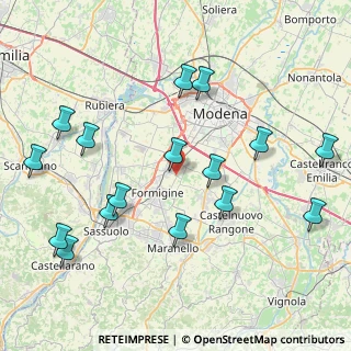 Mappa Via Bassa Paolucci 44 41043 Casinalbo, 41043 Formigine MO, Italia (9.46688)