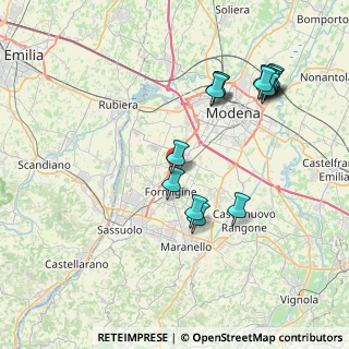 Mappa Via G. Carli, 41043 Formigine MO, Italia (8.40533)
