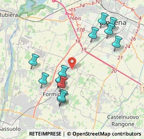 Mappa Stradello Turchetto, 41043 Formigine MO, Italia (3.95231)