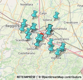 Mappa Stradello Turchetto, 41043 Formigine MO, Italia (11.161)