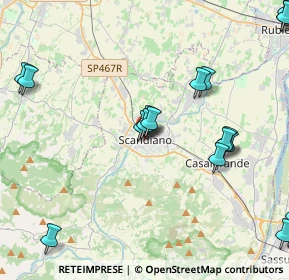 Mappa Via Magati C., 42019 Scandiano RE, Italia (5.735)