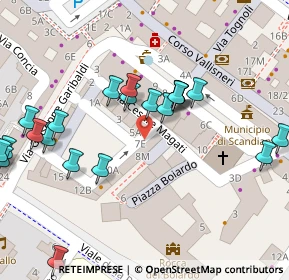 Mappa Via Magati C., 42019 Scandiano RE, Italia (0.06154)