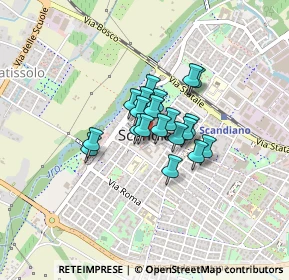 Mappa Via Magati C., 42019 Scandiano RE, Italia (0.242)