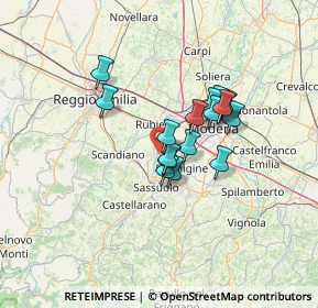 Mappa Via Secchia, 41049 Sassuolo MO, Italia (9.63688)