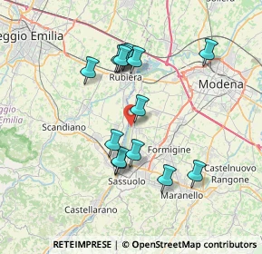Mappa Via Secchia, 41049 Sassuolo MO, Italia (6.64143)