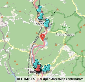 Mappa Via Isolabuona, 16019 Ronco Scrivia GE, Italia (2.7105)