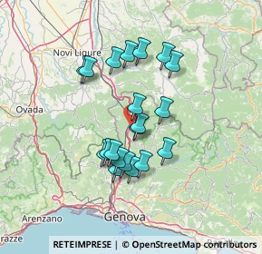 Mappa Via Isolabuona, 16019 Ronco Scrivia GE, Italia (11.5295)