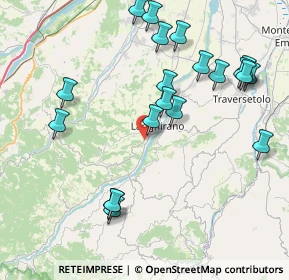 Mappa SP61, 43013 Langhirano PR, Italia (9.0615)