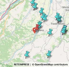 Mappa SP61, 43013 Langhirano PR, Italia (9.6015)