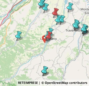 Mappa SP61, 43013 Langhirano PR, Italia (10.093)