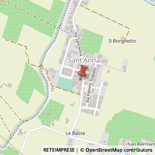 Mappa Via Sant Anna, 800, 41018 San Cesario sul Panaro, Modena (Emilia Romagna)