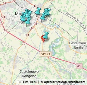 Mappa Via Vittoria Colonna, 41126 Modena MO, Italia (4.30818)