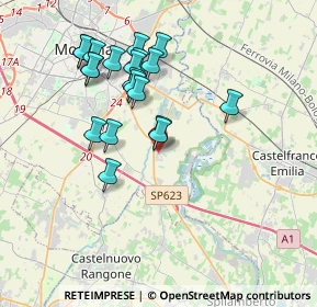 Mappa Via Vittoria Colonna, 41126 Modena MO, Italia (3.63)
