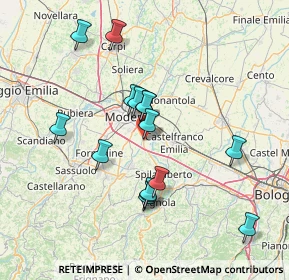 Mappa Via Vittoria Colonna, 41126 Modena MO, Italia (13.766)