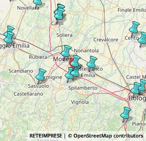 Mappa Via Vittoria Colonna, 41126 Modena MO, Italia (21.61667)