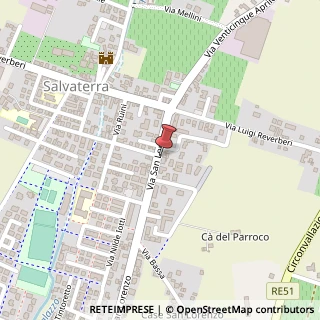Mappa Via San Lorenzo, 5, 42013 Casalgrande, Reggio nell'Emilia (Emilia Romagna)