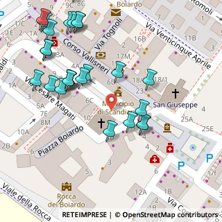 Mappa Piazza Boiardo Matteo Maria, 42019 Scandiano RE, Italia (0.06538)