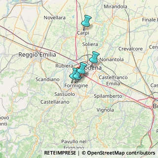Mappa Via Adolfo Venturi, 41043 Formigine MO, Italia (53.07583)