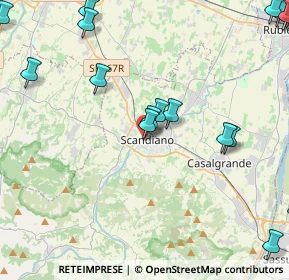Mappa Via G. Garibaldi, 42019 Scandiano RE, Italia (6.424)