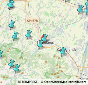 Mappa Via G. Garibaldi, 42019 Scandiano RE, Italia (7.2015)