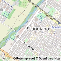 Mapa Scandiano