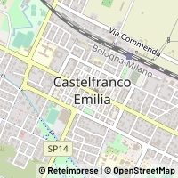 Kartta Castelfranco Emilia