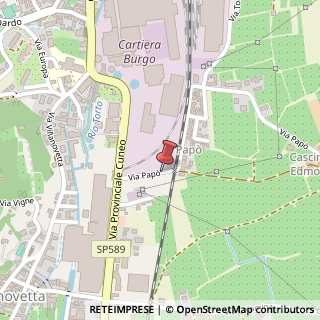 Mappa Via Papo', 38, 12039 Verzuolo, Cuneo (Piemonte)