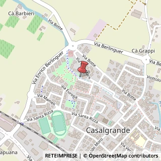 Mappa Via Marx Carlo, 31, 42013 Casalgrande, Reggio nell'Emilia (Emilia Romagna)
