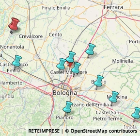 Mappa 40050 Funo BO, Italia (18.80909)