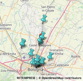 Mappa 40050 Funo BO, Italia (7.903)