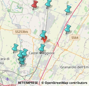 Mappa 40050 Funo BO, Italia (4.80818)