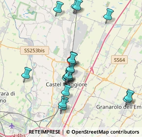 Mappa 40050 Funo BO, Italia (3.83222)