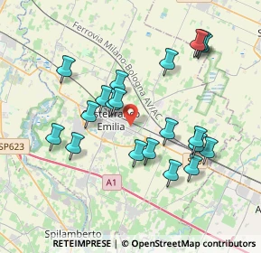 Mappa Via Ramelli, 41013 Castelfranco Emilia MO, Italia (3.709)