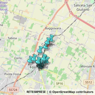 Mappa Via Giacomo Leopardi, 41043 Formigine MO, Italia (1.65833)