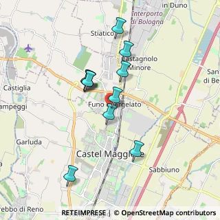 Mappa Via Giacomo Puccini, 40050 Funo BO, Italia (1.57273)