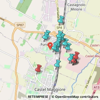 Mappa Via Giacomo Puccini, 40050 Funo BO, Italia (0.7525)