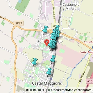 Mappa Via Giacomo Puccini, 40050 Funo BO, Italia (0.514)