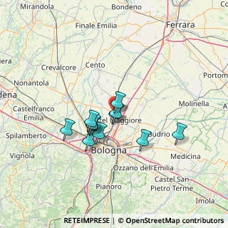 Mappa Via Giacomo Puccini, 40050 Funo BO, Italia (10.44545)