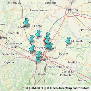 Mappa Via Giacomo Puccini, 40050 Funo BO, Italia (11.23923)