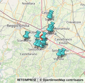 Mappa Via Erri Billò, 41043 Formigine MO, Italia (9.46688)