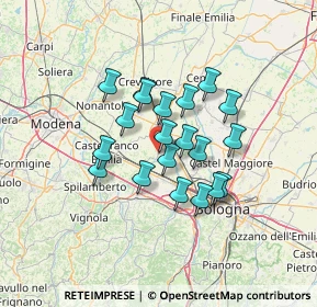 Mappa Piazza Caduti Della Libertà, 40017 San Giovanni in Persiceto BO, Italia (10.304)