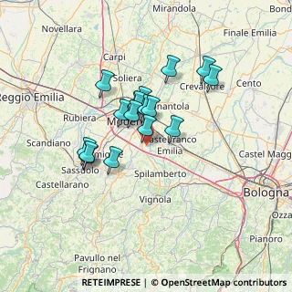 Mappa Strada Grande, 41126 San Donnino MO, Italia (10.69235)
