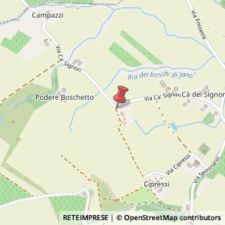 Mappa Via Cà Signori, 3, 42019 Scandiano, Reggio nell'Emilia (Emilia Romagna)