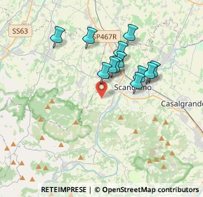 Mappa Via Cà Signori, 42019 Scandiano RE, Italia (3.00667)