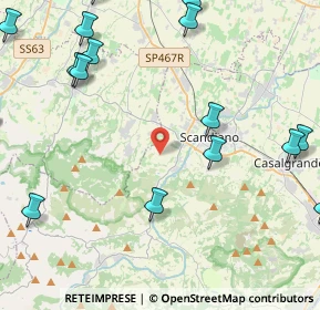 Mappa Via Cà Signori, 42019 Scandiano RE, Italia (6.721)