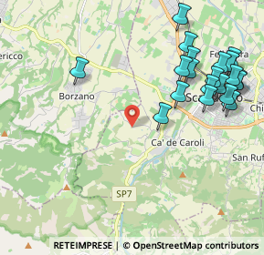 Mappa Via Cà Signori, 42019 Scandiano RE, Italia (2.486)