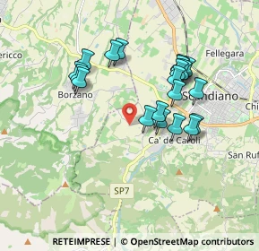 Mappa Via Cà Signori, 42019 Scandiano RE, Italia (1.6595)