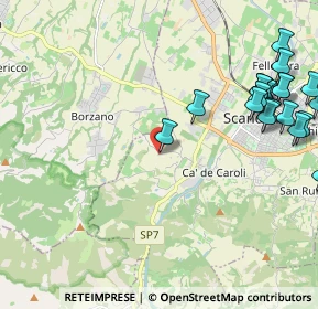 Mappa Via Cà Signori, 42019 Scandiano RE, Italia (2.837)