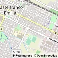 Karte Castelfranco Emilia